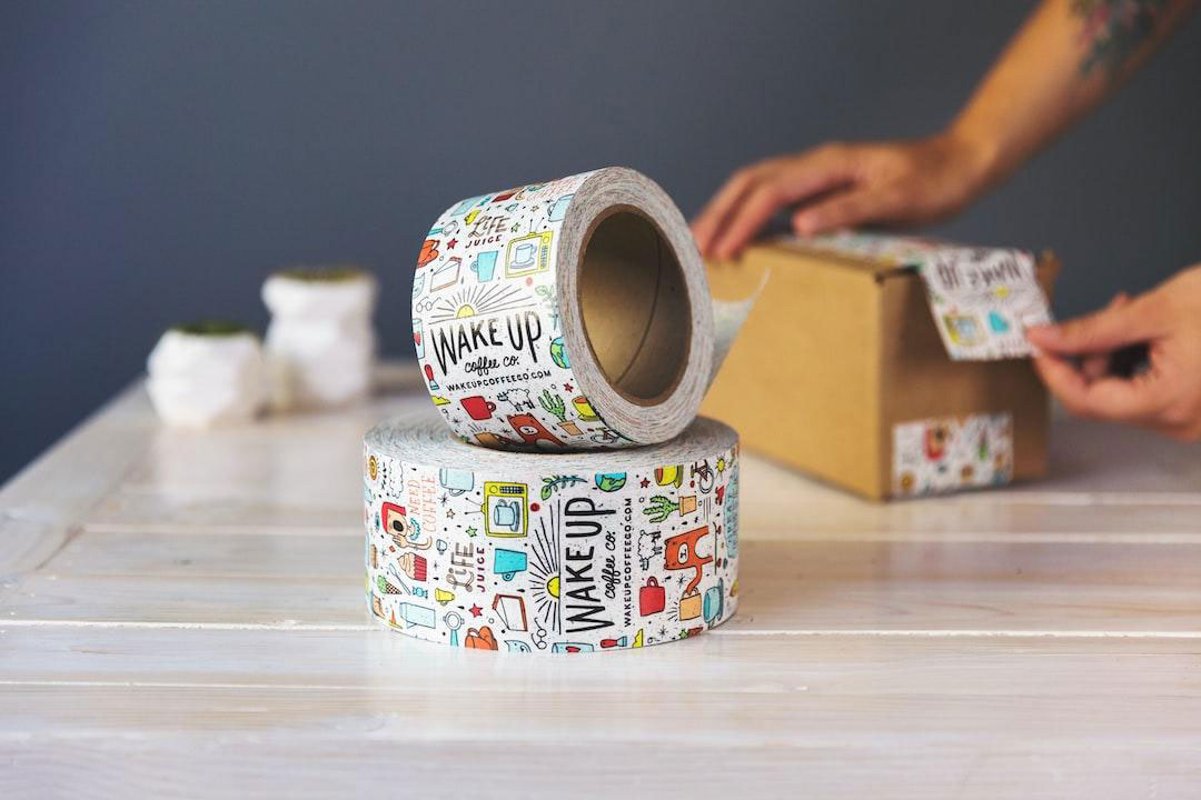 Custom printed tape from Tape Jungle.
